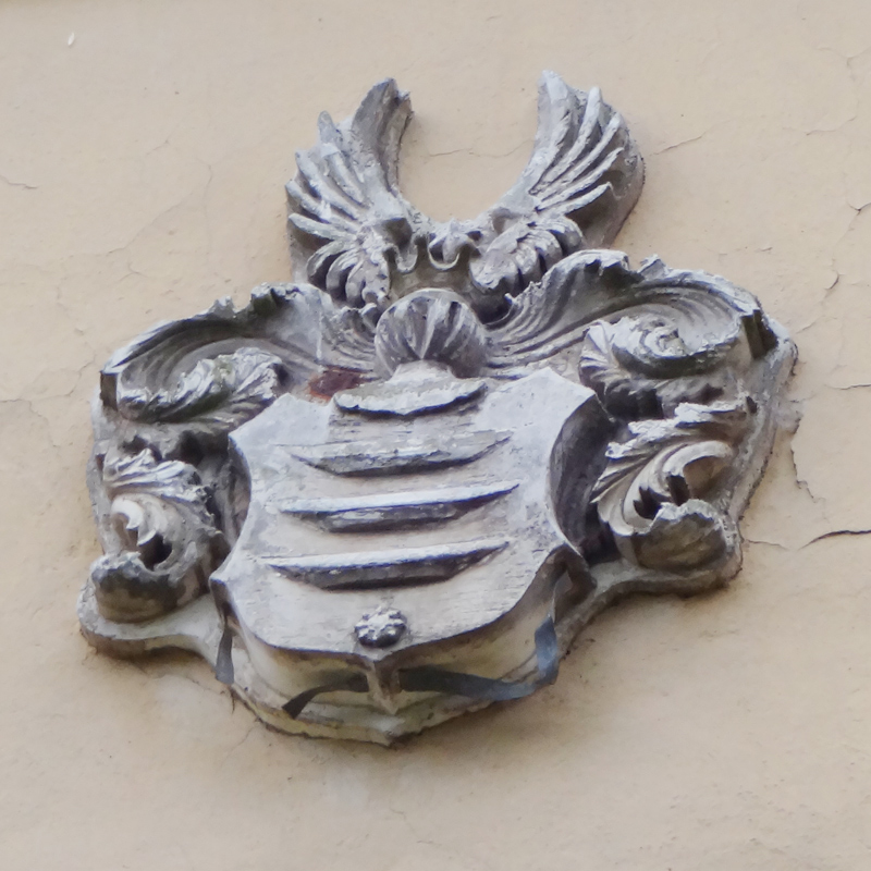 Wappen der Gutsbesitzerfamilie von Kaehne