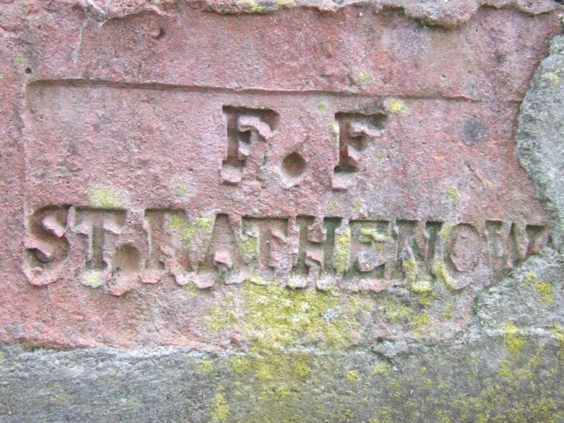 Ziegelstempel F.F ST.RATHENOW