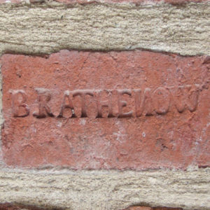 Ziegelstempel B.RATHENOW